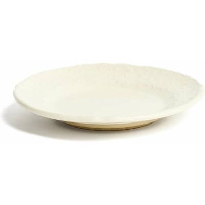 Kave Home Béžový keramický dezertní talíř Varla 17 cm
