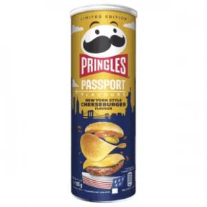  Чипс Pringles футбол чийзбургер 165гр