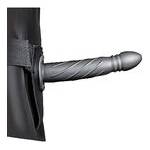 Ouch! Twisted Hollow Strap-on 8" 20 см Gunmetal (P23829)