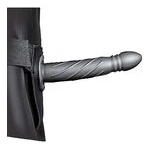 Ouch! Twisted Hollow Strap-on 8" 20 см Gunmetal (P23829)
