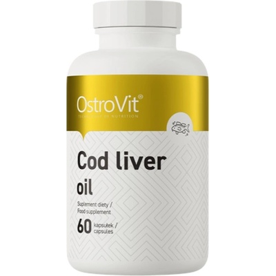 OstroVit Cod Liver Oil 500 mg [60 Гел капсули]