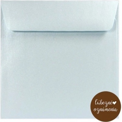 Perleťová obálka - 120 g - nebeská