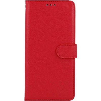 Pouzdro TopQ Xiaomi Redmi Note 12 Pro+ 5G knížkové červené s přezkou