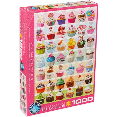 EUROGRAPHICS Пъзел Eurographics от 1000 части - Празнични кексчета (60000586)