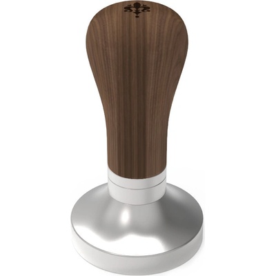 Eureka tamper s nastavitelnou rukojetí 58,35mm plochý walnut