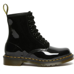 Dr. Martens Дамски ежедневни боти Dr. Martens Women's 1460 8 Eyelet Patent Lamper Casual boots - Black - размер 7 (UK) (126-0683-0116)