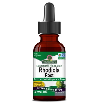 Nature's Answer Екстракт от корен на родиола Nature's Answer, 30 мл