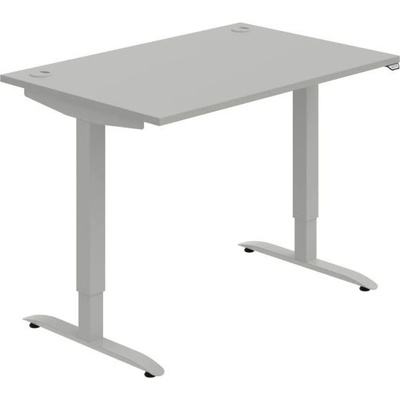 OFFICE PRO s.r.o. HOBIS výškovo nastaviteľný stôl MOTION MS 2 1200, stand.ovládanie, šedá