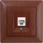 Günsan Visage КОМПЮТЪРЕН КОНТАКТ rj45 ТЪМ. МАХАГОН (m042002)