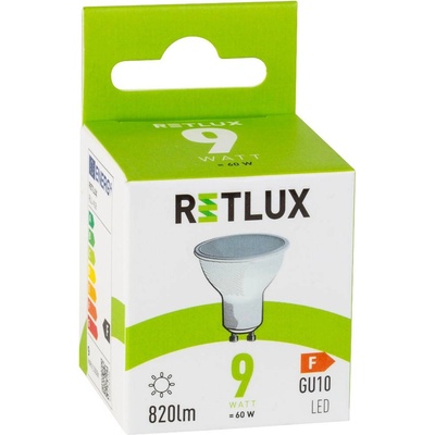 Retlux RLL 418 GU10 bulb 9W studená biela