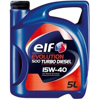 ELF Evolution 500 Turbo Diesel 15W-40 5 l