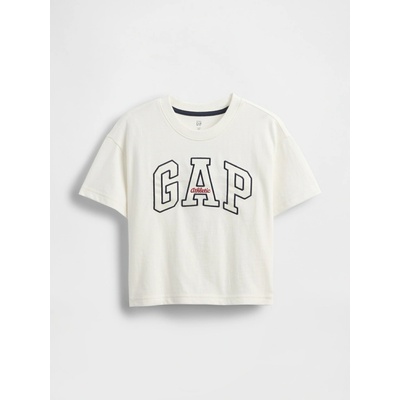GAP Baby oversize tričko Gap Athletic bílá