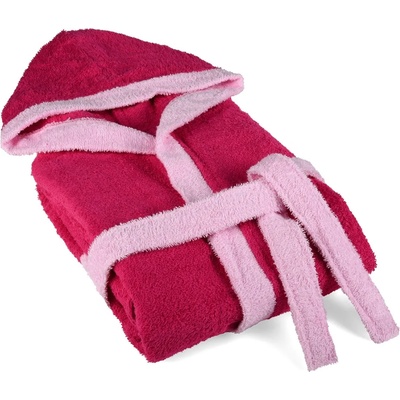 Дилиос Детски халат за баня розов