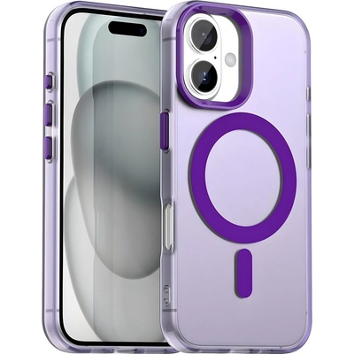 Techsuit - CandyCase MagSafe калъф за Apple iPhone 17 - Лилав KP38513 (38513)
