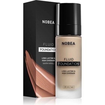 Image 1 of NOBEA Day-to-Day Fluid Foundation дълготраен фон дьо тен цвят 04 Warm vanilla 28ml