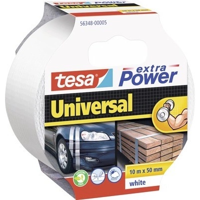 Tesa Extra Power Universal opravná textilní páska silně lepivá 10 m x 50 mm bílá