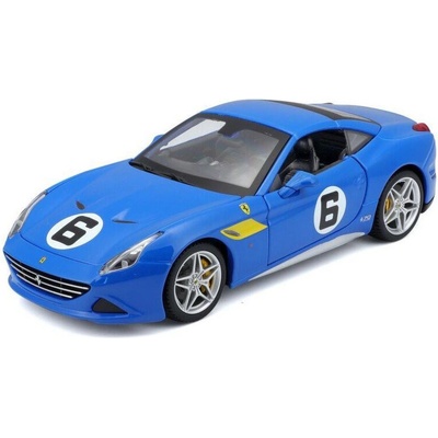 Bburago Ferrari California T modrá 1:24