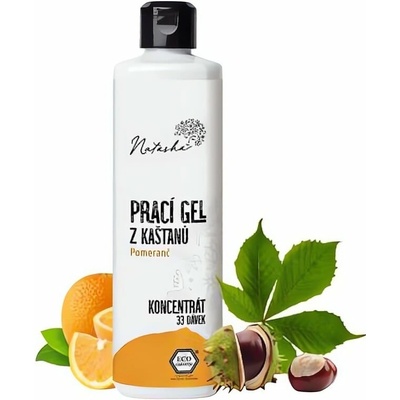 Natasha Prací gel z kaštanů Pomeranč koncentrát 500 ml 33 PD