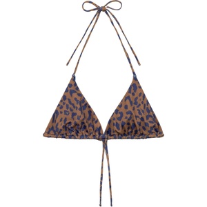 DEDICATED Дамско бикини горнище Dedicated Women's Yxlan Bikini Top - Leopard Light Brown (150-6724-0214)