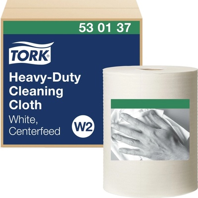 Tork Heavy-Duty, jednovrstvové , biela, 107 m