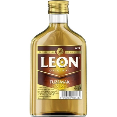 St.Nicolaus Tuzemák Leon 37,5% 0,2 l (holá láhev)