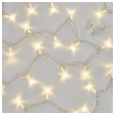 EMOS Lighting D2AW02 Profi LED spojovací řetěz bílý 5 m venkovní i vnitřní teplá bílá časovač