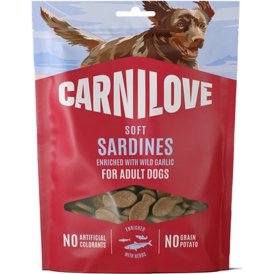 Carnilove Dog Soft Snack Sardines+Wild garlic 200 g
