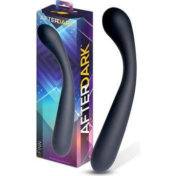 AfterDark Finn Double Anal Massager Silicone Black