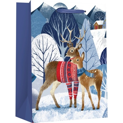 EUROCOM Подаръчна торбичка XMAS Special Large, 26x32x12cm (25160-А-71842)