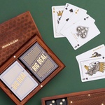 Iron & Glory Луксозни Карти за Игра - Две Тестета