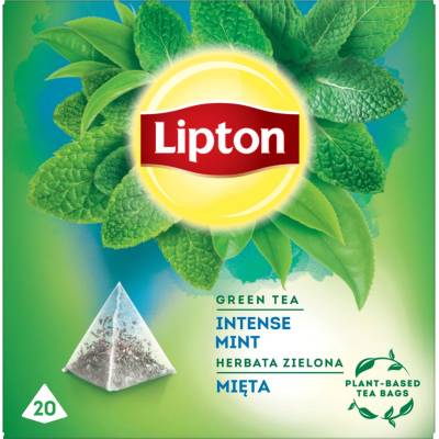 Lipton zelený čaj Mäta 20 sáčkov 32 g