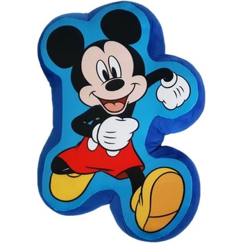 Setino Tvarovaný 3D vankúš Mickey Mouse Disney 37x24