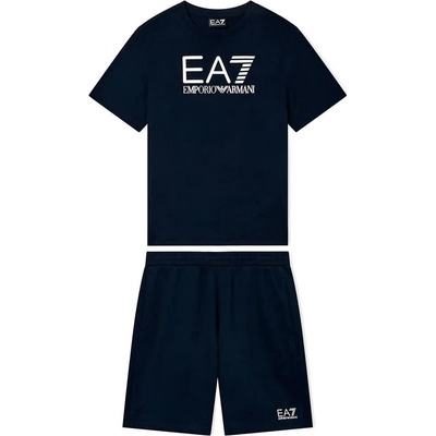 Ea7 emporio armani 7B000302_AF10375 short sleeve set - Blue (Armani Blue)