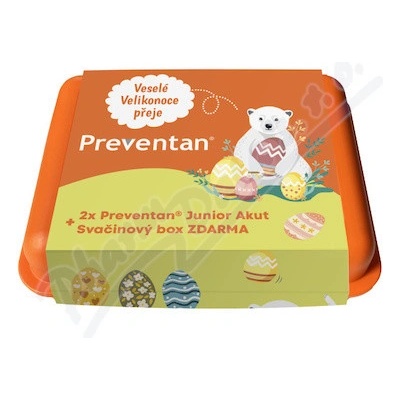 Preventan Junior Akut 2x 30 tablet+svačinový box 2024