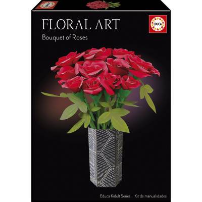 3D пъзел Educa - Букет от рози (20139)