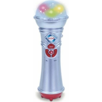 Bontempi Toy mikrofon stříbrný