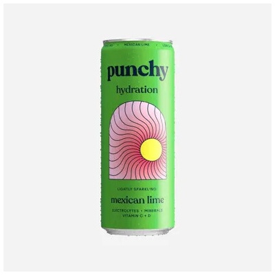 Punchy Limonáda Good Hydration Mexican Lime 330 ml