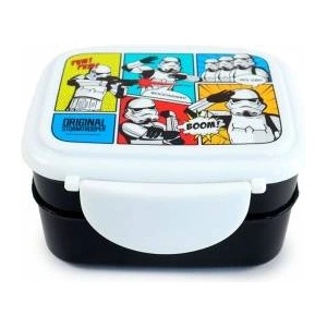 PUCKATOR Star Wars Imperial Stormtrooper lunch box + cutlery