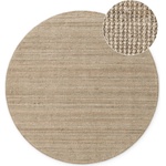 Hanse Home Кръгъл килим от юта в кафяво-сив цвят ø 200 cm Bouclé Jaipur - Hanse Home (105975-200)