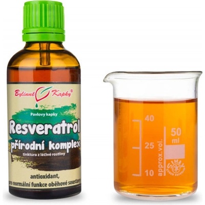 Bylinné kapky Resveratrol 2 tinktura 50 ml