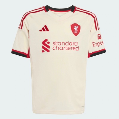 adidas FC Liverpool 25/26 detský hosťujúci futbalový dres