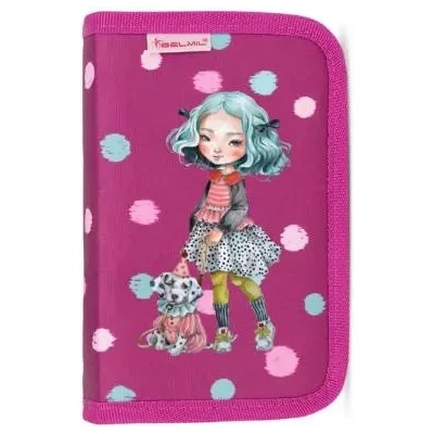 Belmil Ученически несесер Black&White Miia Dotty - Belmil