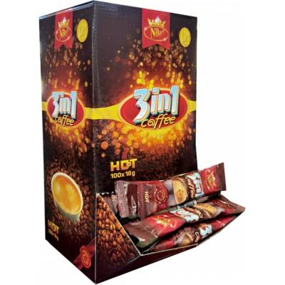 Нико Кафе 3в1 Нико Топла разтворима напитка 100 пакетчета по 18 г