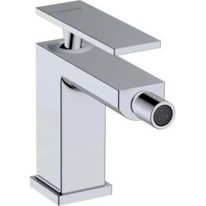 Hansgrohe Смесител за биде Hansgrohe Tecturis E, еднолостов, финиш гланциран хром, с клапан Pop-Up (73200000)