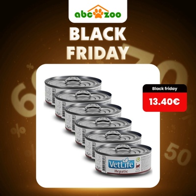 Vet Life Hepatic Feline 6 x 85 g