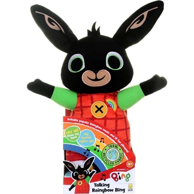 Mluvící Bing RAINYBOW RECYKLOVATELNÝ mluví pouze česky