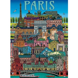 Gibsons - Puzzle Paris Cityscape - 500 piese