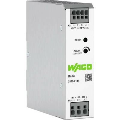 WAGO 2587-2144 síťový zdroj na DIN lištu 24 V/DC 5 A 120 W Počet výstupů:1 x Obsah 1 ks