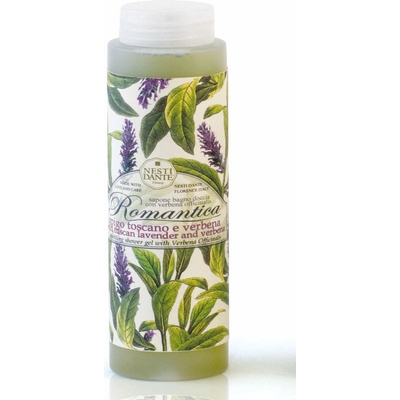 Nesti Dante Romantica Wild Tuscan Lavender and Verbena jemný sprchový gél 300 ml