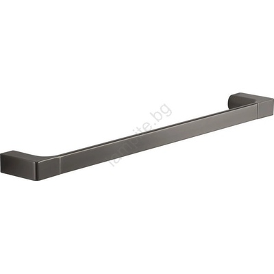 Gedy - Стенна закачалка за кърпи PIRENEI 6, 6x60 cm, металик сива (SH0864)